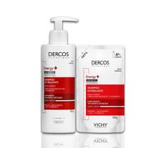 Dercos Shampoo Energy+ Antiqueda 400ml + Refil 200ml - VICHY