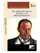 Derecho penal inglés y su procedimiento Derecho penal inglés y su procedimiento