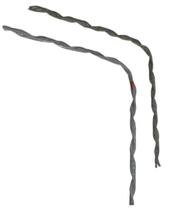 Derivação T Preformada para Cordoalha de Aço pé de galinha 3/16" ou 4,8mm Vermelha (par)