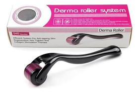 Derma Roller 540 De 0.50mm Uso Profissional Para Tratamentos