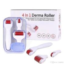 Derma Roller System Drs 4 Em 1 Com 300 ,720 E 1200 Agulhas