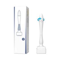 Derma Stamp Branco Com 140 Agulhas Ajustáveis De 0,25mm Para Cuidados Com a Pele, Crescimento De