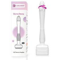 Derma Stamp LI VING CANDOR ajustável de 0,25 mm de titânio e 140 pinos