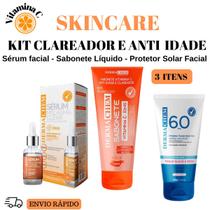 Dermachem Skincare Clareador Anti Idade Kit Vitamina C