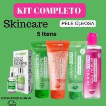 Dermachem Skincare Kit Completo Pele Oleosa e Acne