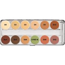 Dermacolor camouflage creme paleta profissional 12 cores tom bp1 marca kryolan original Dermacolor camouflage creme paleta profissional 12 cores tom bp1 marca kryolan original