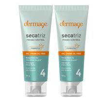 Dermage Secatriz Prebio Control Hidratante Facial Kit com 2 Unidades