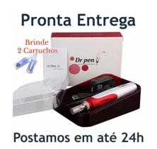 Dermapen N2 Microagulhamento e bbglow Caneta Elétric + 2 Agulhas