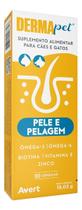 Dermapet 30 Capsulas Suplemento Pelagem Avert