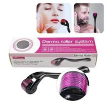 Dermaroller Micro agulhas 540 pontos Micro Skin Roller Pele Rosto Barba Testa Calvície modelo 2mm Dermaroller Micro agulhas 540 pontos Micro Skin Roller Pele Rosto Barba Testa Calvície modelo 2mm
