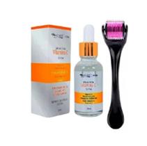 Dermaroller Micro Agulhas Cuidados Faciais Derma Roler