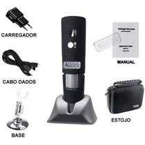 Dermatoscópio Tricoscópio 1000X HD- Wi-Fi- Android- ios