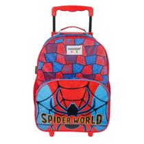 Dermiwil Mochila de Rodinhas Spider World Vermelho Dermiwil Mochila de Rodinhas Spider World Vermelho