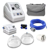 Dermo system - kit vacuoterapia massagem corporal + pulsador