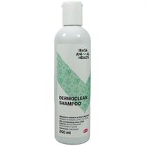 Dermoclean shampoo 200ml para cães e gatos ibasa