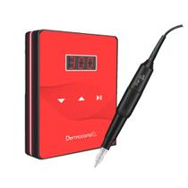 Dermografo Sharp 300 Pro Black + Slim Red - Preto / Vm - DERMOCAMP