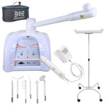 Dermosteam Ibramed + Hf Alta Frequencia + Kit 6 Eletrodos Dermosteam Ibramed + Hf Alta Frequencia + Kit 6 Eletrodos