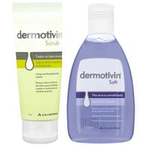 Dermotivin Kit Sabonete Líquido + Esfoliante
