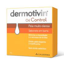 Dermotivin Oil Control Sabonete em Barra para Pele Muito Oleosa 90g