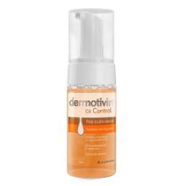 Dermotivin Oil Control Sabonete Em Espuma Pele Muito Oleosa 130ml
