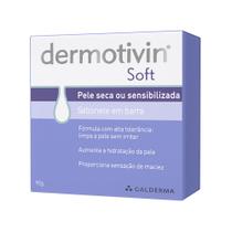 Dermotivin Soft Sabonete em Barra para Pele Seca ou Sensibilizada 90g