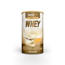 Dermup beauty whey baunilha 450g - maxinutri