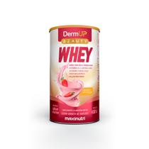 Dermup beauty whey iogurte morango 450g