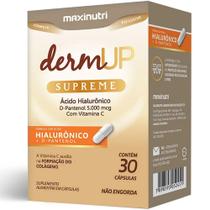 DermUP Supreme Ácido Hialurônico + D-Pantenol - (30 capsulas) - Maxinutri