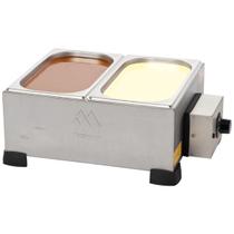 Derretedeira De Chocolate 5kgs 2 Cubas 750w Marchesoni 110v
