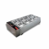 Derretedeira de Chocolate inox Gourmet 8 cubas 1/6 ZPCHG08