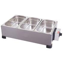 Derretedeira Profissional Inox 3 Cubas 220V Marchesoni