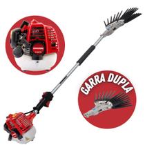 Derriçadeira á Gasolina com Haste 1100mm, Garra Dupla Nakashi e Transmissão com 8 Rolamentos Agulha