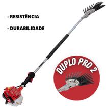 Derriçadeira de Café com Motor Kawashima Haste Longa, Garra Dupla e Transmissão 8 Rolamentos Agulha