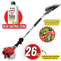 Derriçadeira de Café Kawashima Com Braço de 1100mm e Pente Mecânico Turbo + 01 Óleo Castrol Stihl