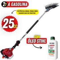 Derriçadeira Kawashima Com Mãozinha Dupla Ideal Para Colheita de Café em Dobro + Óleo Castrol Stihl