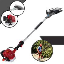 Derriçadeira Mãozinha Dupla de Café Kawashima Com Motor M2600 á Gasolina 2 Tempos Haste Curta 1100mm