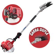 Derriçadeira Nakashi com Motor NK 270 Haste 110cm e Garra Dupla Resistente Para Colheitas de Café