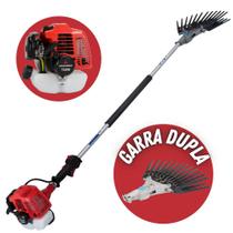 Derriçadeira Para Cafezais Nakashi DL262MDL Motor Mitsubishi Gasolina com Haste Longa e Garra Dupla