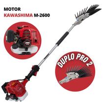 Derriçadeira Premium com Haste 1100mm 25,4cc e Dupla Mãozinha Nakashi Ideal Para Plantações de Café