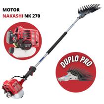 Derriçadeira Profissional Para Colheitas de Café Nakashi DDL270NL com Garra Dupla e Haste Longa