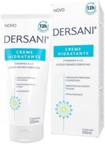 Dersani Creme Hidratante Corporal 200 ml Hidratação Profunda e Prolongada por 12 h, com Ácidos Graxos Essenciais, Vita