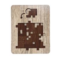 Desafio Cabe 1 Peça Brinquedos Educativos Raciocínio Lógico Puzi Puzzle Raciocínio Lógico 7 anos