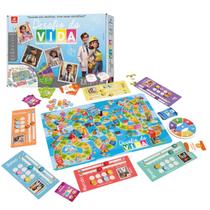 Desafio da Vida Jogo Tabuleiro Mesa Diversão Para Toda Família Tomada de Decisões 2 a 6 Jogadores