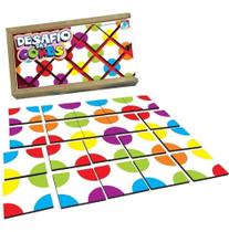 Desafio das cores - brinquedo educativo pedagógico