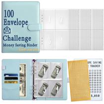 Desafio de economia de dinheiro Budget Binder Shawgge 100 Envelopes