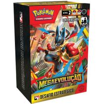 Desafio Estratégico Pokémon Mega Evolução Copag Cards Cartas Boosters Desafio Estratégico Pokémon Mega Evolução Copag Cards Cartas Boosters