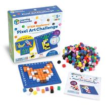 Desafio Pixel Art - Kit de Brinquedos Educativos STEM Explorers Desafio Pixel Art - Kit de Brinquedos Educativos STEM Explorers