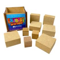 Desafio Raciocínio Lógico Encaixe Se For Capaz Brinquedo Educativo Madeira Maninho 9 anos