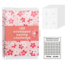 Desafios de economia Binder TAYASH 100 Envelope Challenge