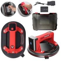 Desamassador com Ventosa Elétrico 200kg Maleta Bateria Recarregável Alta Sucção Para Cerâmica Vidro